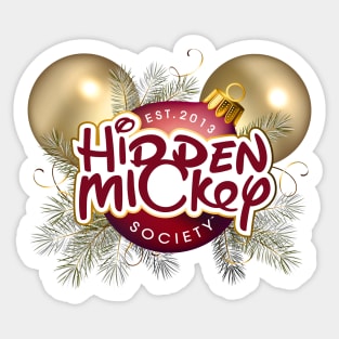 HMS Ornaments Sticker